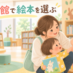 図書館で0〜2歳の絵本を選ぶ方法｜借りる前に見るポイント